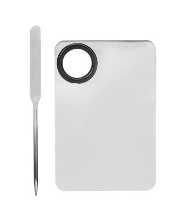 Generic Palette de M lange de Fond de Teint Spatule de Maquillage Portable Ergonomique pour Cosm tiques