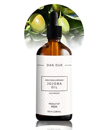 100% Pure Organic Jojoba Oil Certified 100% BIO Cold Pressed Extra Virgin Multi-Purpose Treatment VITAMIN E FOR FACE HAIR BODY and NAILS (30 ml)