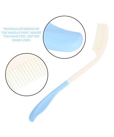 Long Handle Soft Comb | Anti-Slip Hair Brush for All Ages | Ideal for Adults Children & Seniors - Buy Online on GoSupps.com