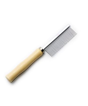 Wooden Handle Grooming Comb for Dogs Cats Pet