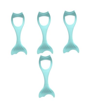 Angoily Mutitool 4pcs Girl for Detachable Makeup Stencils Make Silica Aid Stamp Gear Eyeliner Lashes Tips Winged 15X5.7CMx4pcs Bluex4pcs