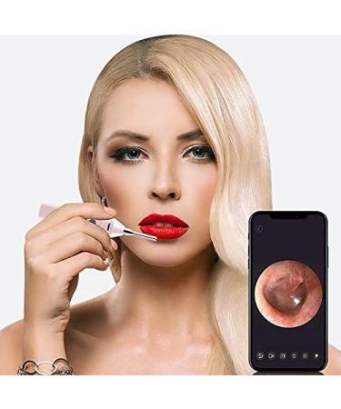 Yannies 3.9mm WiFi Ear Wax Removal Endoscope 5MP Camera - Pink | Portable Visual Ear Cleaner for Adults, Kids & Pets - Buy Online on GoSupps.com