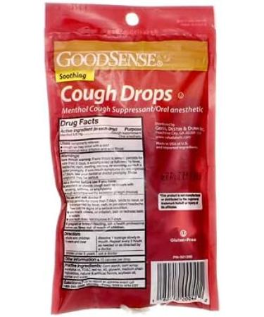 Good Sense Cherry Cough Drops - 30 Drops | Soothing Relief for Cough & Throat Irritation - International Shipping Available - Buy Online on GoSupps.com