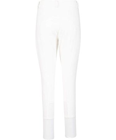 TuffRider Kids Cotton Full Seat Breeches 12 White - Durable & Comfortable - Buy Online on GoSupps.com