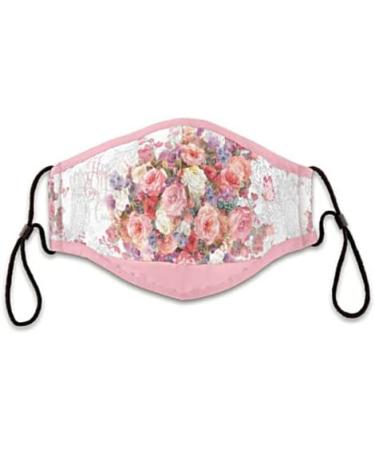 Lena Liu Floral Splendor Adjustable Face Mask Set with an Inside Pocket That Fits A PM 2.5 Activated Carbon Filter - Buy Online on GoSupps.com