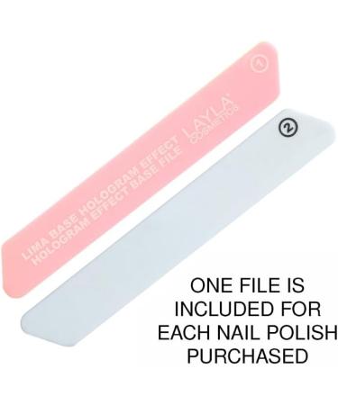 Layla Cosmetics Hologram Effect Nail Polish 10ml 15 Misty Blush - Buy Online on GoSupps.com