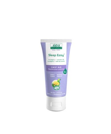 Aleva Naturals Soothing Comfort Chest Rub | Gentle and Easy to Use | Healthy Baby Care | Refreshing Scents of Eucalyptus and Lavender Oils | for Babies with Stuffy Runny Noses - 1.7 Fl Oz 50ml