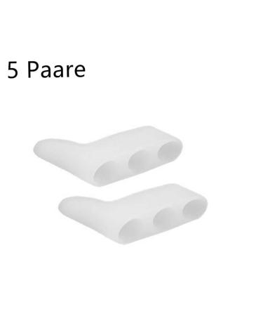 Buy Healifty 5 Pair Silicone Bunion Stretchers & Separators - Premium Comfort for Foot Pain Relief - International Shipping Available  - Buy Online on GoSupps.com