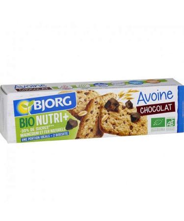 BJORG - Oatmeal Chocolate Chip Cookie 130G - Pack of 4 - free delivery