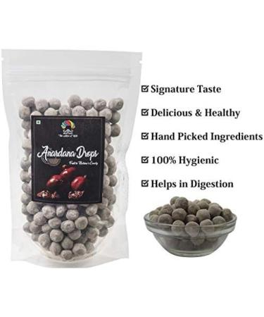 Anardana Pomegranate Drops Candy - Indian Fruit Toffee 400 gm (14.10 OZ) by Mr. Merchant - Buy Online on GoSupps.com