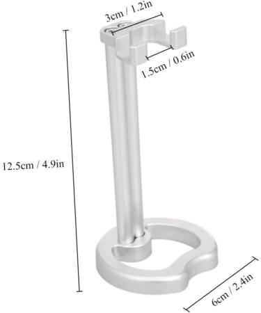 Buy Minkissy Shave Brush & Razor Holder - Men's Bald Shaving Kit Stainless Steel Stand and Accessories - International Shipping Available - Buy Online on GoSupps.com