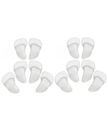 Healvian 6 Pairs Orthotic Heel Pads Metatarsal Foot Support High Heel Grips Metatarsal Support Pads Heel Inserts Half Shoe Pads Ball of Foot Insoles Shoe Grips Floor Mat Orthopedic