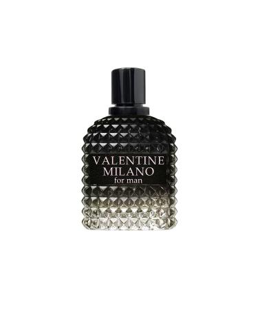 Perfume for Men Valentine Milano Eau de Toilette Natural Spray Men Cologne Masculine Scent 3.4 Fl Oz/100ML 1 Valentine Milano 3.4 Fl Oz (Pack of 1)