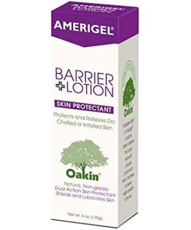 AMERIGEL Barrier Lotion (6 oz.) - Skin Protectant to Protect Chafed Cracked and Chapped Skin 6 Ounce (Pack of 1) - Buy Online on GoSupps.com