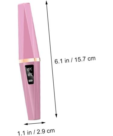 Buy 1pc Electric USB Heated Eyelash Curler - Rechargeable & Portable Lash Curling Device for Perfect Lashes - Buy Online on GoSupps.com