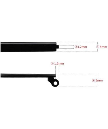 Jingyun Metal Glasses Replacement Temple Arms - Durable Frame Legs for Adults | E02 - Buy Online on GoSupps.com