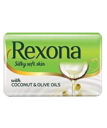 Rexona Coconut and Olive Oil Soap 100 g - Pack of 6