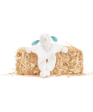 Under the Nile Organic Cotton Lulu Lamb Toy - 9 Tall - Blue - Buy Online on GoSupps.com