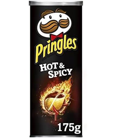 PRINGLES - Hot & Spicy 175G - Pack of 4 - Buy Online on GoSupps.com
