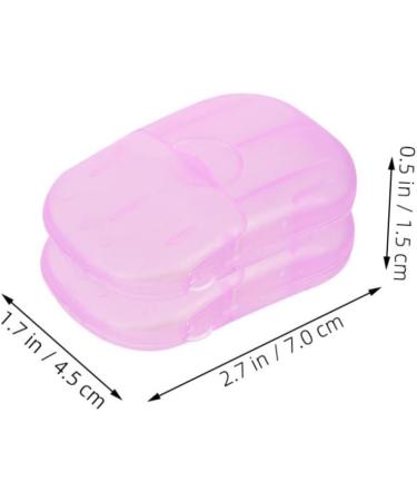Mipcase Portable Travel Soap Small Soap Slice Hand Washing Soap Slices Travel Soap Slices Portable Soap Slices 2 - Buy Online on GoSupps.com