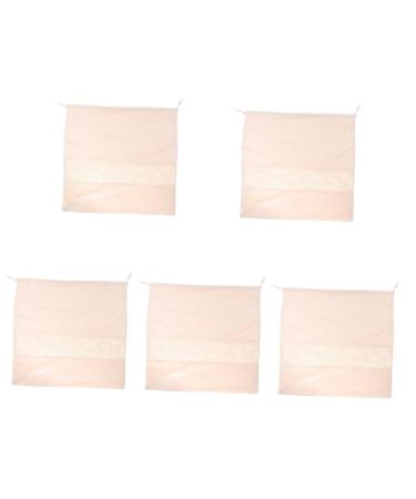 Baluue 5 Pcs Hair Dryer Storage Bag Hair Dryer Bag Gym Drawstring Bag Laundry Drawstring Bag Pvc Beige