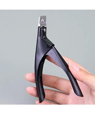 MARLAS Professional-Grade Stainless Steel Nail Trimmer for Precision Shaping (Black) - Buy Online on GoSupps.com