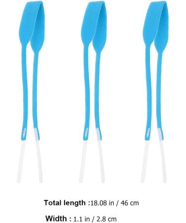COHEALI Trachea Fixation Band 3Pcs Professional Tracheotomy Fixed Bands Tracheostomy Protect Tracheostomy Fixators (Sky-blue) - Buy Online on GoSupps.com