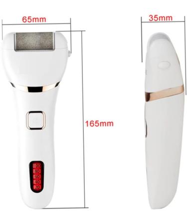 Ipetboom 1pc Foot Grinder Electronic Feet File Foot Scrubber Heel Pedicure File Rechargeable Fabric Foot Remover Handheld Foot Clippers Scroll Wheel - Buy Online on GoSupps.com