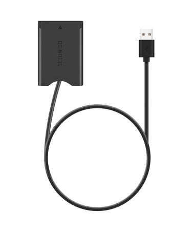 Citywalk -13L Dummy Battery with USB-A Power Adapter DC Coupler for G7X2 G7X3 G5X2 G9X2 G1X3 G5X G9X SX620 SX720 SX730