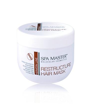 Rosa Impex Spa Master Restructuring Hair Mask with CHERATINE 500ml