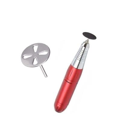 Natury Nails 20mm Base Drill Bit and 4 Slots for Replaceable Pedicure Discs Nail Lathe Pododiscus Pedicures Calluses and Roughness (BASE BROCK)