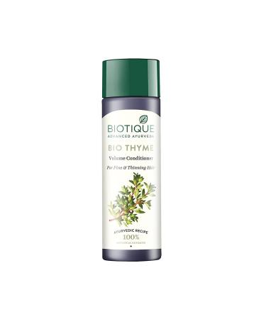 Organic Thyme Fresh Sparkle Revitalizing Conditioner for fine and thinning hair