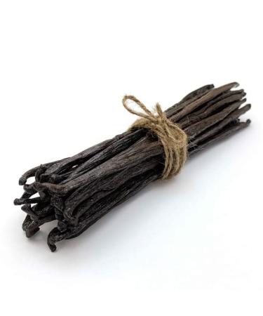 32 Tigerchef Premium, Gourmet Whole Vanilla Beans Ugandan GRADES A and B (Grade B, 0.25 LB) 32 Pieces, for vanilla extract, baking, cooking Grade B 4 Ounce (Pack of 1)