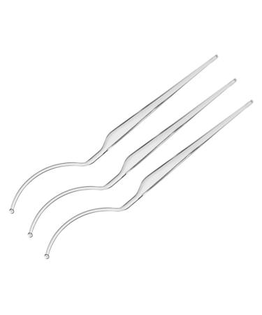Balacoo 3pcs Tools Mascara Applicator Lash Accessories Salon Accessories Auxiliary Tool Display Bar Storage 13x4cm White