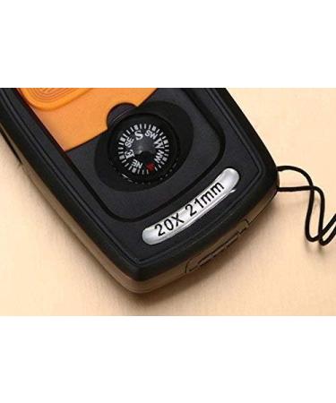 20X Portable LED Light Compass Magnifier Dual-use for Reading Books Newspaper Outdoor Multi-Purpose Made in China - Buy Online on GoSupps.com