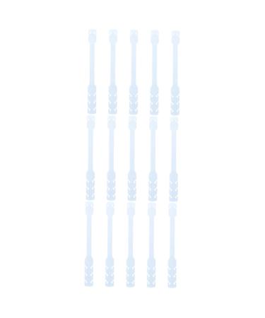 Healvian 15 pcal ear mask strap buckle Removable handles Accessories for silicone masks Removable hook adjustable headband rope buckle headband clothes bar belt buckle face face