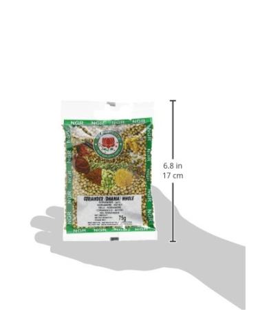 NGR Whole Coriander 75g - Buy 10 Pack | Premium Spice for International Shipping - Buy Online on GoSupps.com