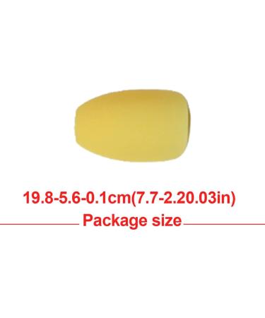BOKIOESDE 1 Set Color Street Nail Strips Artificial Tips Stick Solid Color Art Decals Beauty Tool Salon Supplies Manicure Kit 27yellow - Buy Online on GoSupps.com