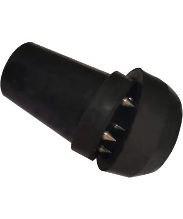 KYCSS-PP Steel Nail Anti-Slip Cane CRUTCH TIPS 3/4 Inch Non-Slip On Ice and Snow Replacement Rubber Foot Pad - Buy Online on GoSupps.com