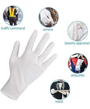 2 PAIRS SIZE 7 DERMATOLOGICAL COTTON GLOVES DRY SKIN ECZEMA MOISTURISING CREAM 7 Number Size White - Buy Online on GoSupps.com