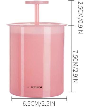 Face Cleanser Foamer Makeup Wash Bubble Maker Travel Household Rich Foam Maker Cup Pink rich foam maker - Buy Online on GoSupps.com