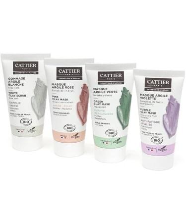 Cattier Organic Clay Multi-Masking Kit - Buy Online on GoSupps.com