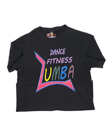 Zumba Clothes for Women: Dance Floor-Ready T-Shirt Perfect for Gym People - Fun for Women, Fitness Gifts, and Zumba Gifts Small Black