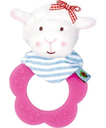 Spiegelburg teething ring lamb BabyGl ck with crackling ears and embroidery