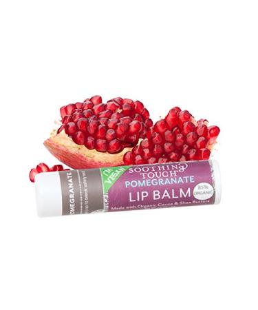 Soothing Touch Vegan Lip Balm Variety Pack - Pomegranate & Grapefruit (2 Pack) - Buy Online on GoSupps.com