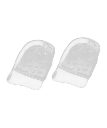 FRCOLOR 1pair Transparent Height Increasing Insole Gel Shoe Inserts Height Insoles Height Increase Insole Insoles for Plantar Shockproof Insole Gel Insoles Cushion Heighten