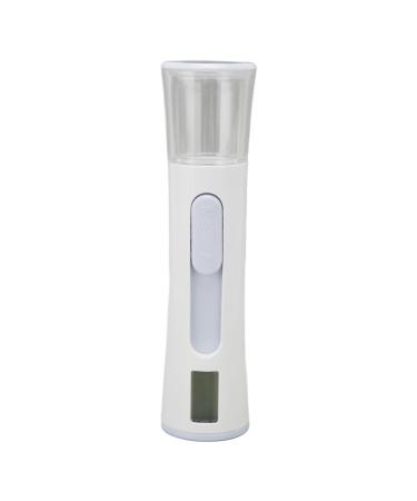 Nano Facial Steamer Water and Oil Test ABS Dual Head Nano Face Sprayer LCD Screen Display for Home