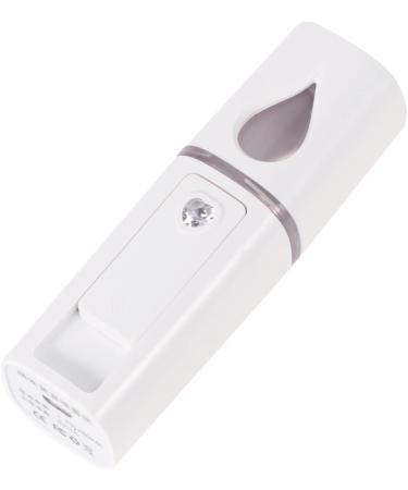 Didiseaon 1pc Handy Sprayer Steamer Facial Mister Portable Nano Facial Mister Hunidifier Eyelash Nano Mist Sprayer Mini Face Spray Instruments Spray Meter Usb White Steamboat 10.5*3cm White - Buy Online on GoSupps.com