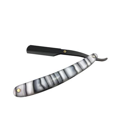 Angoily 2st safe razor handwell for men razor from steel men razor razor made of metal straight hairdresser hairy knife manual man