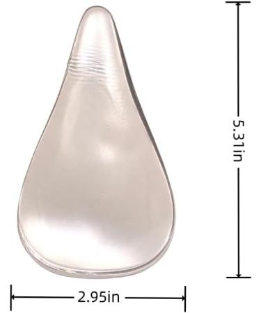 Silicone Camel Toe Concealer - Invisible Reusable Adhesive Pads (Clear 2 Piece) - Buy Online on GoSupps.com